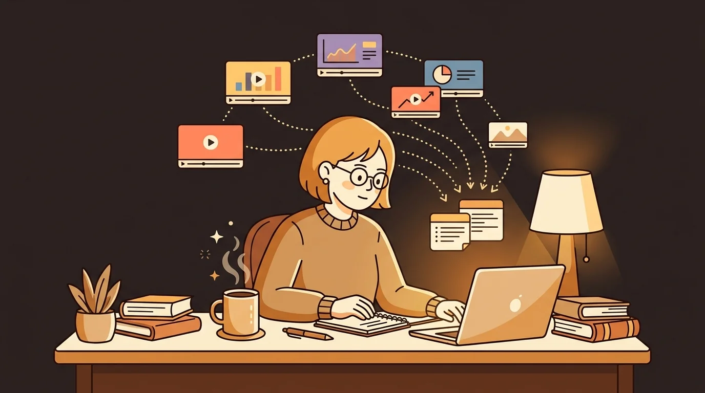 How I Review 20 Research Conference Talks a Week — Without Watching Any of Them